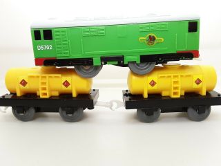 Boco,  Two Fuel Tankers Thomas & Friends Trackmaster Motorized Train 2006 Hit