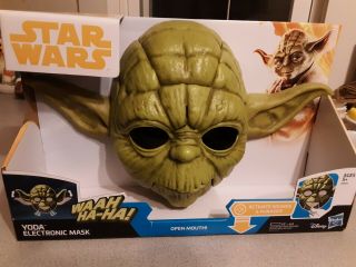 Star Wars Yoda Electronic Mask - - Usa 630509713417