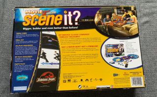 Scene It? MOVIE 2nd Edition DVD Family Board Game - 100 COMPLETE 2