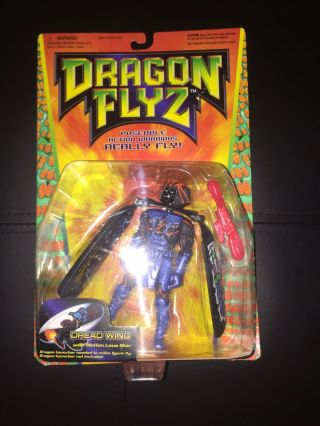 Rare Vintage 1996 Dragon Flyz Dread Wing Galoob