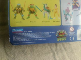 Teenage Mutant Ninja Turtles TMNT 25th Anniversary Raphael Figure w/Bonus DVD 3