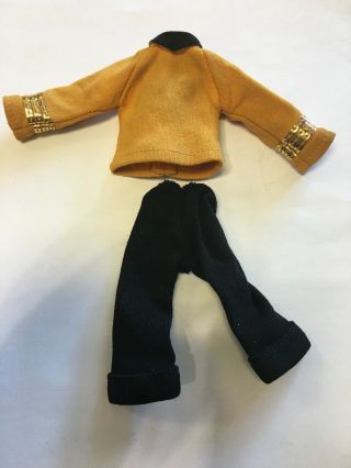 Vintage Star Trek Captain Kirk Shirt Pants 1974 Mego For 8 In Figure