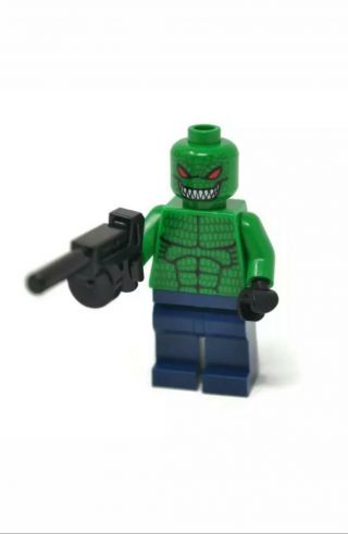 Authentic Lego Dc Comics Batman I: Killer Croc Minifigure Bat008 7780