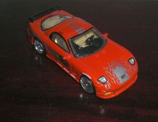 Racing Champions Fast & The Furious 1:64 1993 Mazda Rx - 7 Car Loose Gently