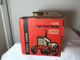 Ertl Vintage CASE Agri King toy Tractor NIB 1970’s 3