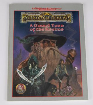 A Grand Tour Of The Realms Ad&d Advanced Dungeons & Dragons Forgotten Tsr