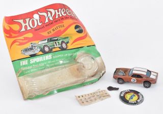 Vintage 1969 Hot Wheels Heavy Chevy Orange 2 Blister Pack Redline Hk 2