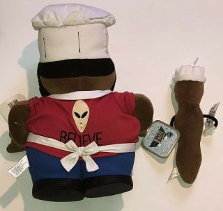 VINTAGE South Park Chef and Mr Hankey Plush Figures with tags 2