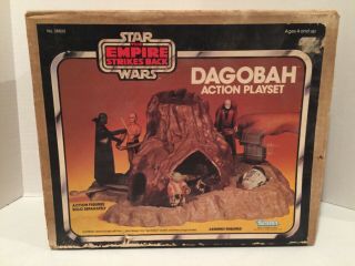 Star Wars Vintage Dagobah Playset Kenner,  Complete Set 1981