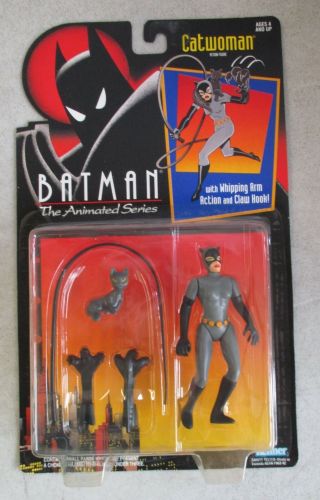 Moc 1993 Kenner Dc Batman The Animated Series Catwoman Action Figure