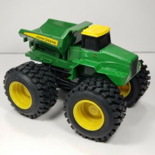 Ertl John Deere Big Wheel Farm Toy Monster Dump Truck Tractor Diecast
