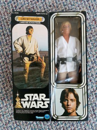 Vintage Star Wars 12 Inch Luke Skywalker 1978 Boxed Mib