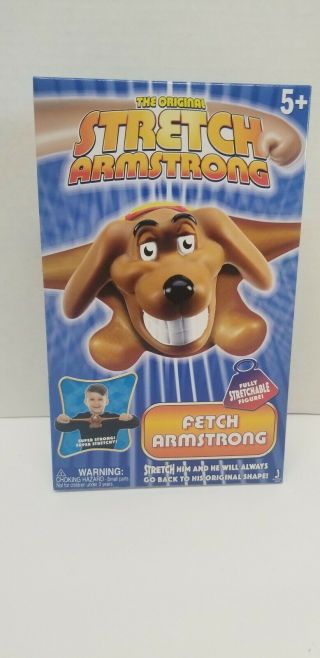 The Stretch Armstrong Dog Fetch Figure 7inch
