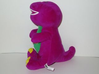 Barney ' s Colorful World Plush Barney Singing I Love You Lyons Dinosaur Doll Toy 3