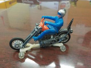 Hot Wheels Rrrumblers,  Rrumblers,  Rumblers Mean Machine With Blue Fin Hat Rider