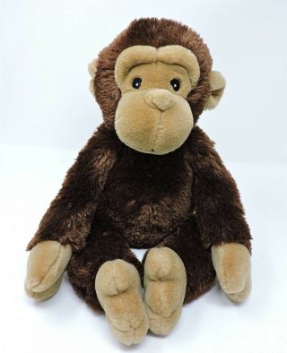 Koala Baby Monkey Plush Brown Tan 17 " Soft Toy Sewn Eyes Stuffed Animal Chimp