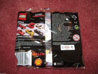 LEGO SHELL V POWER F40 30192 - PULL BACK MOTION - NEW/SEALED 2