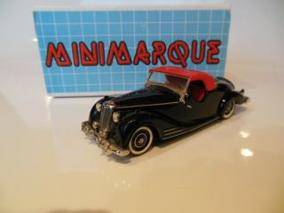Riley Rmc Roadster Black W/red Top&int.  2 Of Only 50 By Minimarque White Metal