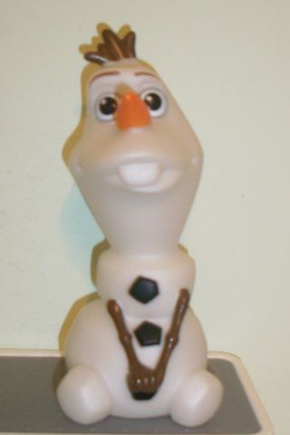 Disney Olaf The Snowman From Frozen 6 " Figure Character Cake Topper Toy Rubber