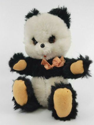 Rare Schuco Bigo Bello Bambus Panda Teddy Bear 19 Cm W.  Tag Vintage Antique