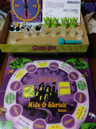 Scooby Doo Hide And Shriek Board Game