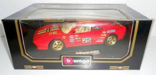 Burago 1/18 - Cod.  3057 Ferrari Gto Rally 1986 25 - Red