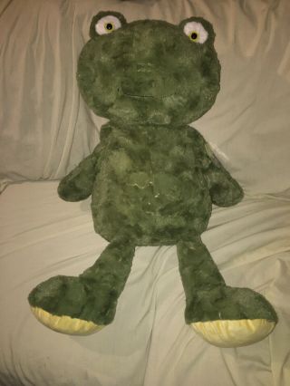 Animal Adventure Giant Plush Green Frog - Approximately 28 Inches
