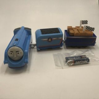Thomas And Friends Trackmaster 2013 Shooting Star Gordon With Fresh Batteries