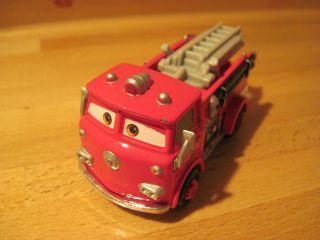 Disney Pixar Cars 1:55 Scale Diecast Red (firetruck)
