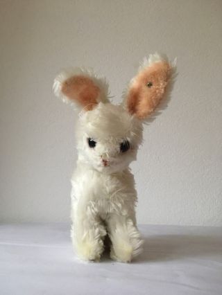 Vintage Steiff Rabbit / Bunny Soft Toy,  20 Cm 7.  87 ",  Woven Mohair,  Germany