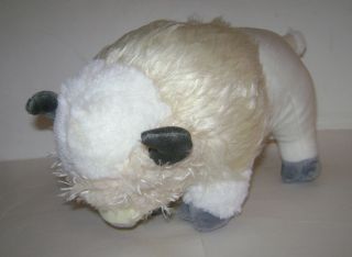St.  Labre Indian School White Buffalo 10 " Soft Bison Plush Stuffed Animal Rare