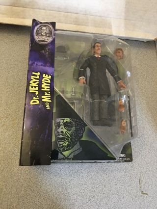 Universal Studios Monsters Dr Jekyll And Mr Hyde Figure Rare Mip 2013