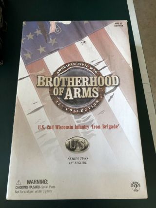 Brotherhood Of Arms Civil War - U.  S.  2nd Wisconsin Infantry Iron Brigade Figure
