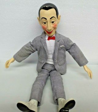 Vintage Pee Wee Herman Talking Doll Pull String 1987 Poseable 18 " Matchbox
