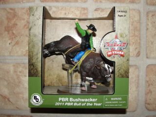 1.  20 Scale Pbr Bushwacker Professional Bull Riders Toy 2011 / Cemetery Flowers