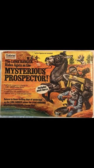 The Lone Ranger Rides Again Mysterious Prospector