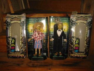 2 Tales From The Crypt Talking Cryptkeeper Doll 1 In Hawaiian Shirt Shorts 1 In
