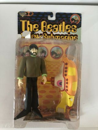 Mcfarlane The Beatles Yellow Submarine George With Yellow Submarine
