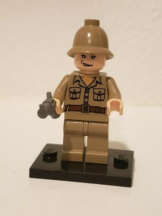 Authentic Lego Minifigure Rene Belloq Indiana Jones Iaj009 7623 Raiders Lost Ark