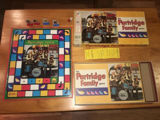 Vintage 1971 The Partridge Family Board Game Milton Bradley