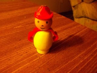 Old Fisher Price Little People Fireman