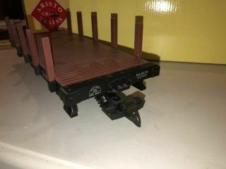 ARISTO CRAFT G - SCALE 20 FOOT 2 - AXLE FLAT CAR D&RGW 2
