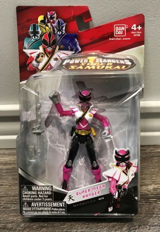 Power Rangers Samurai Pink Sky Mega Ranger -