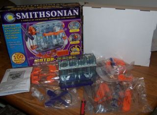 Smithsonian Motor - Build A 4 Cylinder Engine 90803 Ages 8 & Up