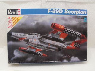Revell 4455 F - 89d Scorpion Usaf 1:72 Scale Plastic Model Plane Kit (a43)