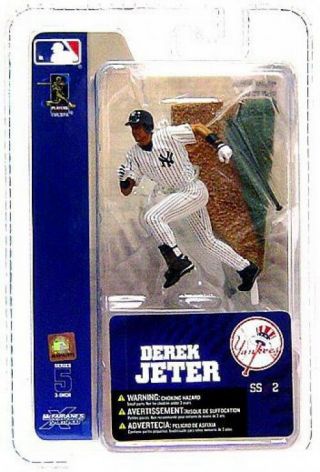 Mlb York Yankees Sports Picks 3 Inch Mini Series 5 Derek Jeter Mini Figure
