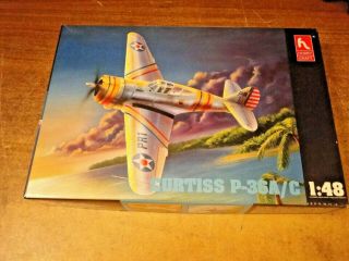 Hobby Craft Curtiss P - 36a/c,  1/48,  Complete
