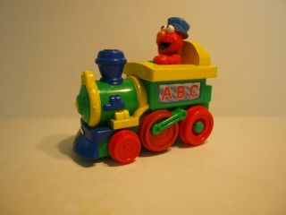 2013 Elmo Food Train Rails & Roads Sesame Street Hasbro Sings & Talks.