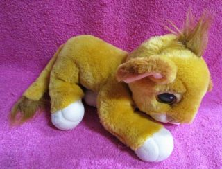 Vintage Mattel Disney The Lion King Floppy Baby Simba Cub Plush 12 " 1993