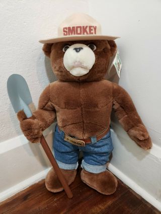 Limited Edition 50th Anniversary 22 " Smokey Bear Plush Toy/doll